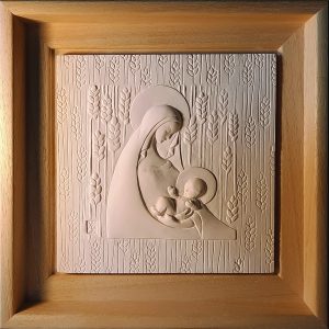Bas relief encadré