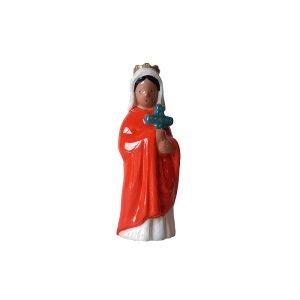 Reine à la croix en orange